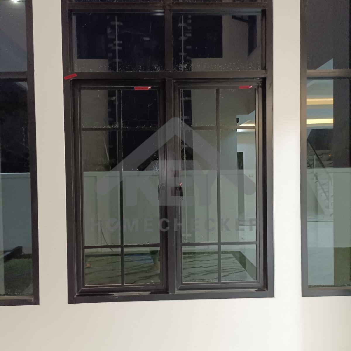 งานเทสน้ำ ประตูหน้าต่าง