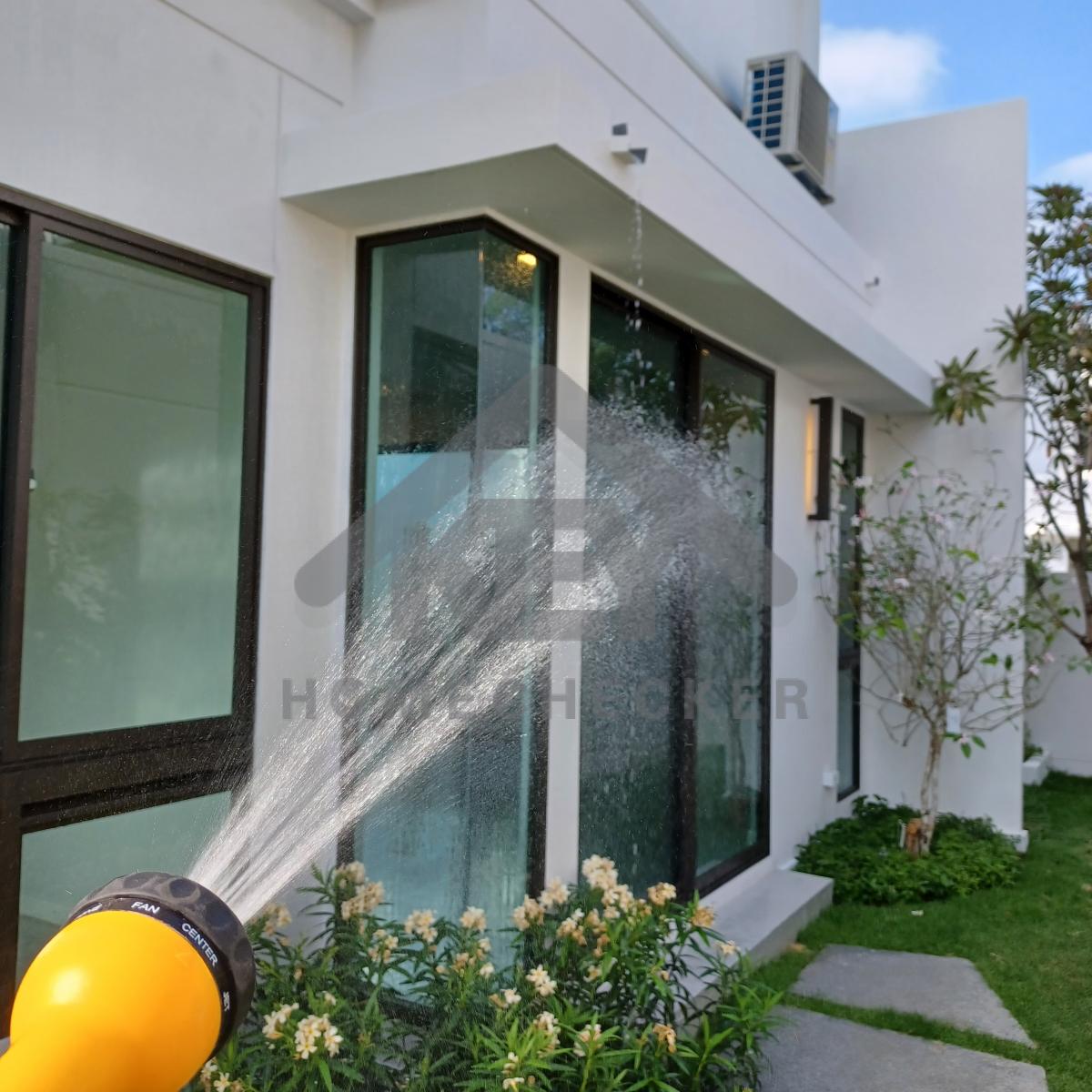 งานเทสน้ำ ประตูหน้าต่าง