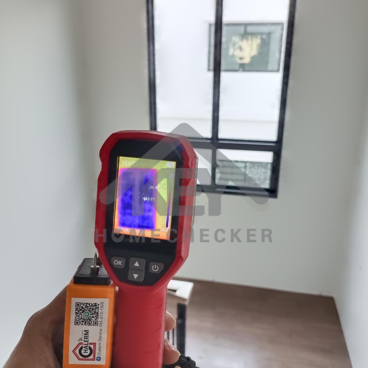 งานเทสน้ำ ประตูหน้าต่าง