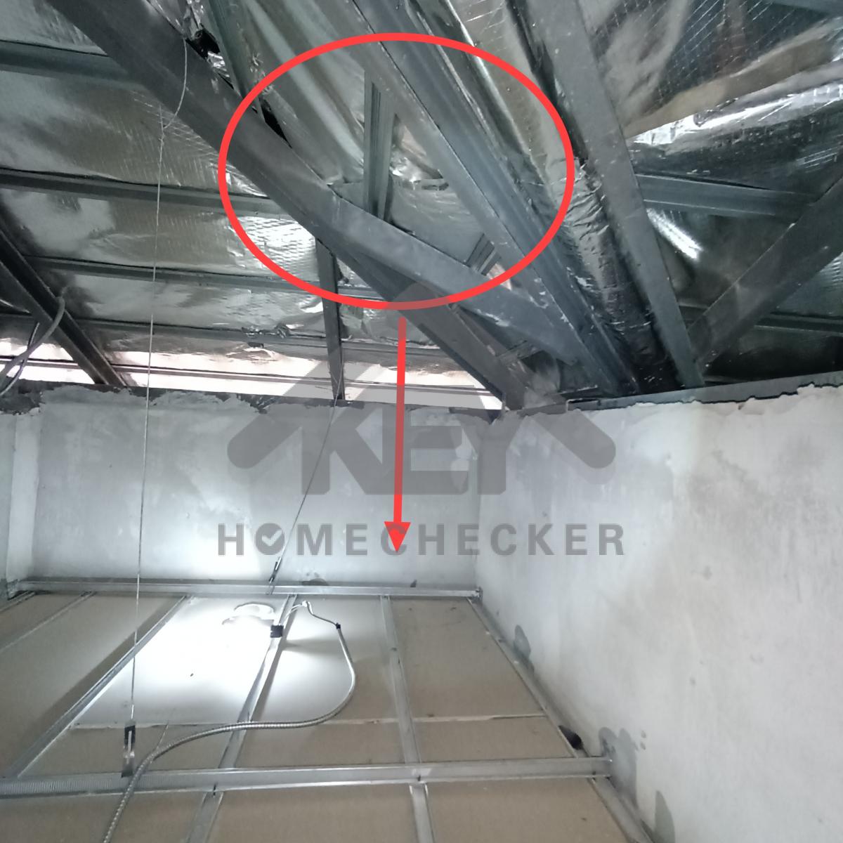 งานตรวจสอบหลังคา