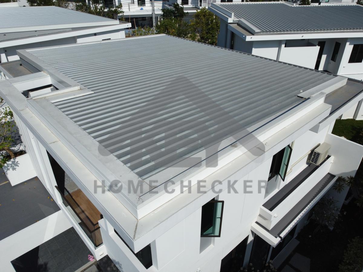 งานตรวจสอบหลังคา