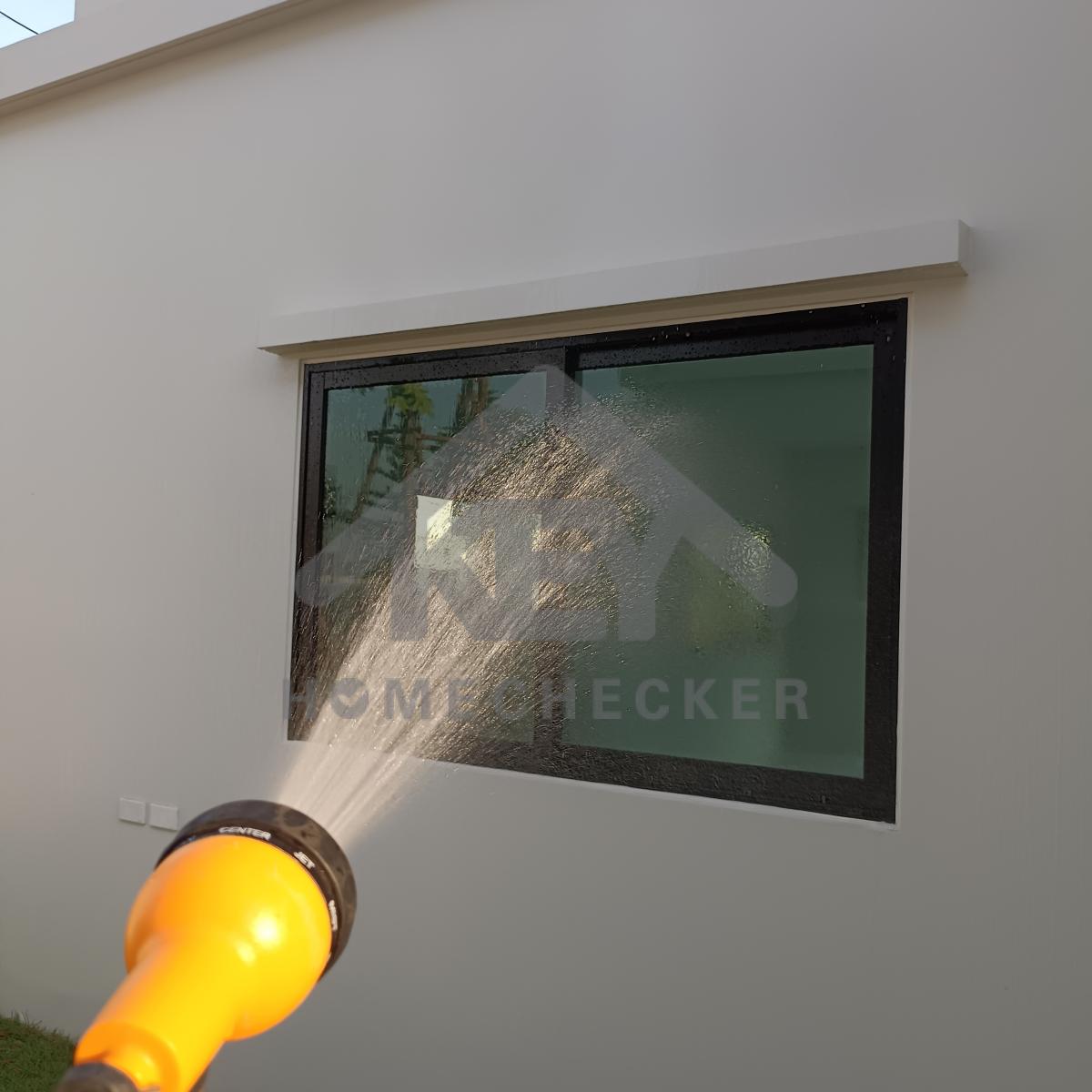 งานเทสน้ำ ประตูหน้าต่าง