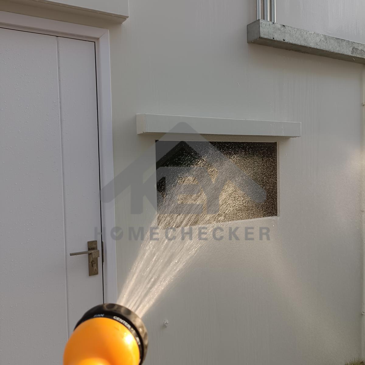 งานเทสน้ำ ประตูหน้าต่าง