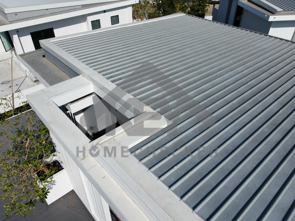 งานตรวจสอบหลังคา