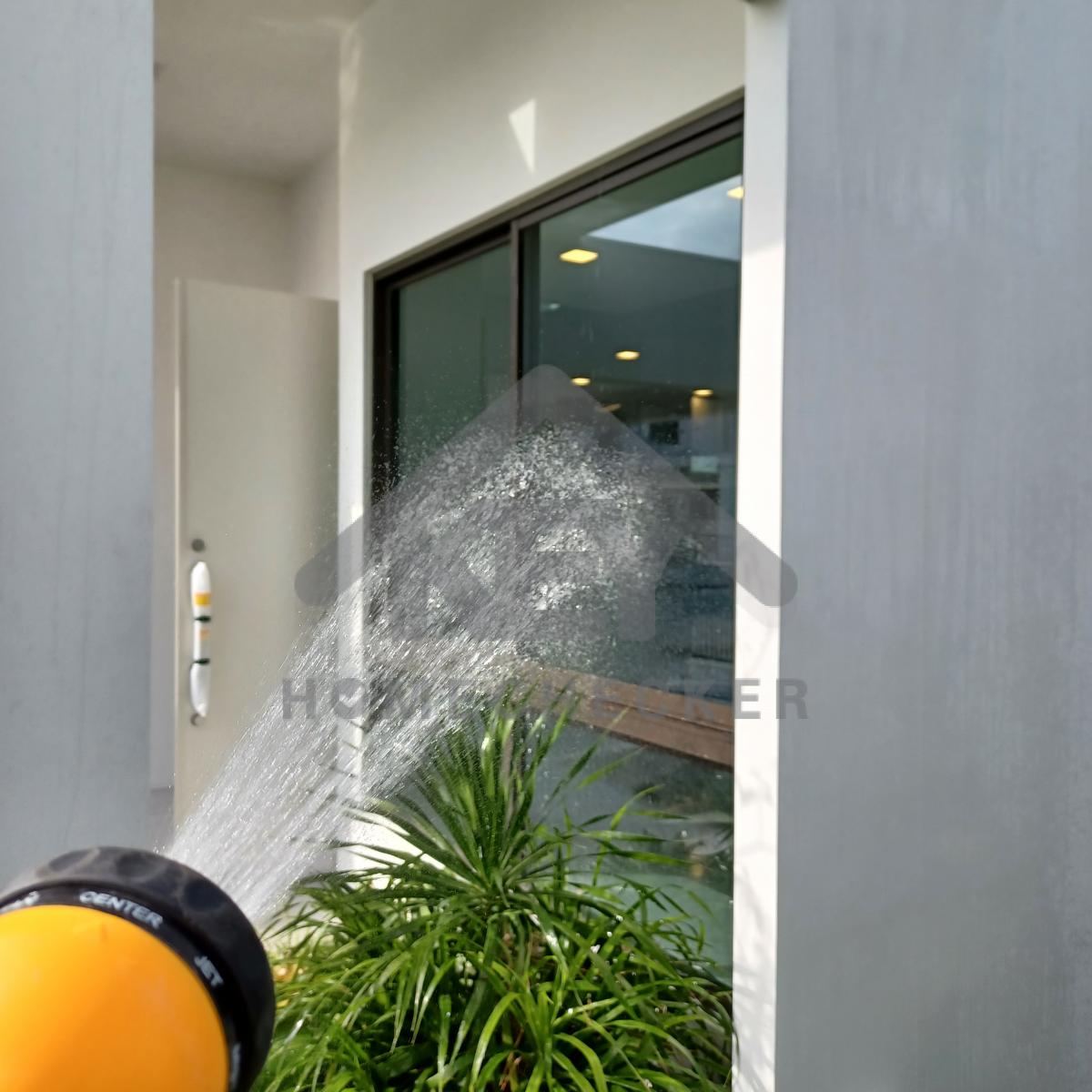 งานเทสน้ำ ประตูหน้าต่าง