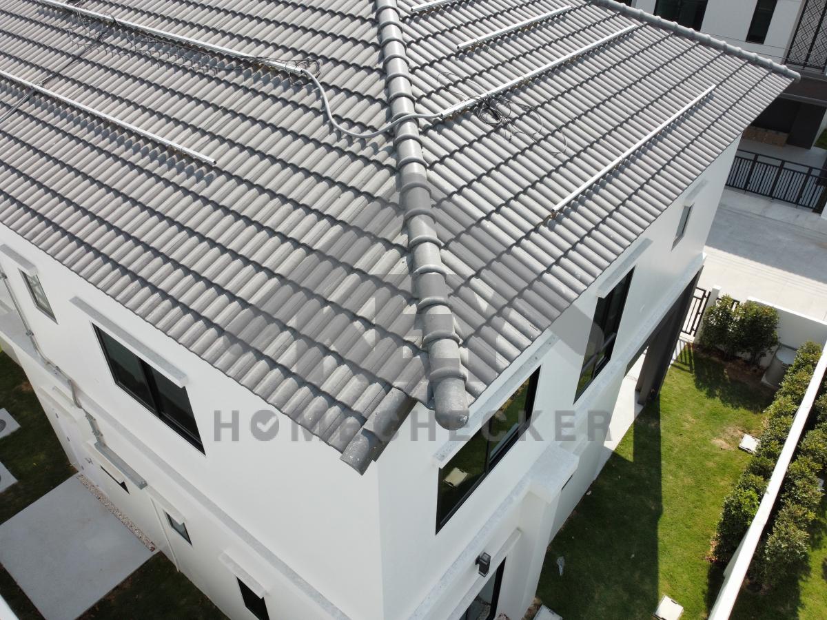 งานตรวจสอบหลังคา