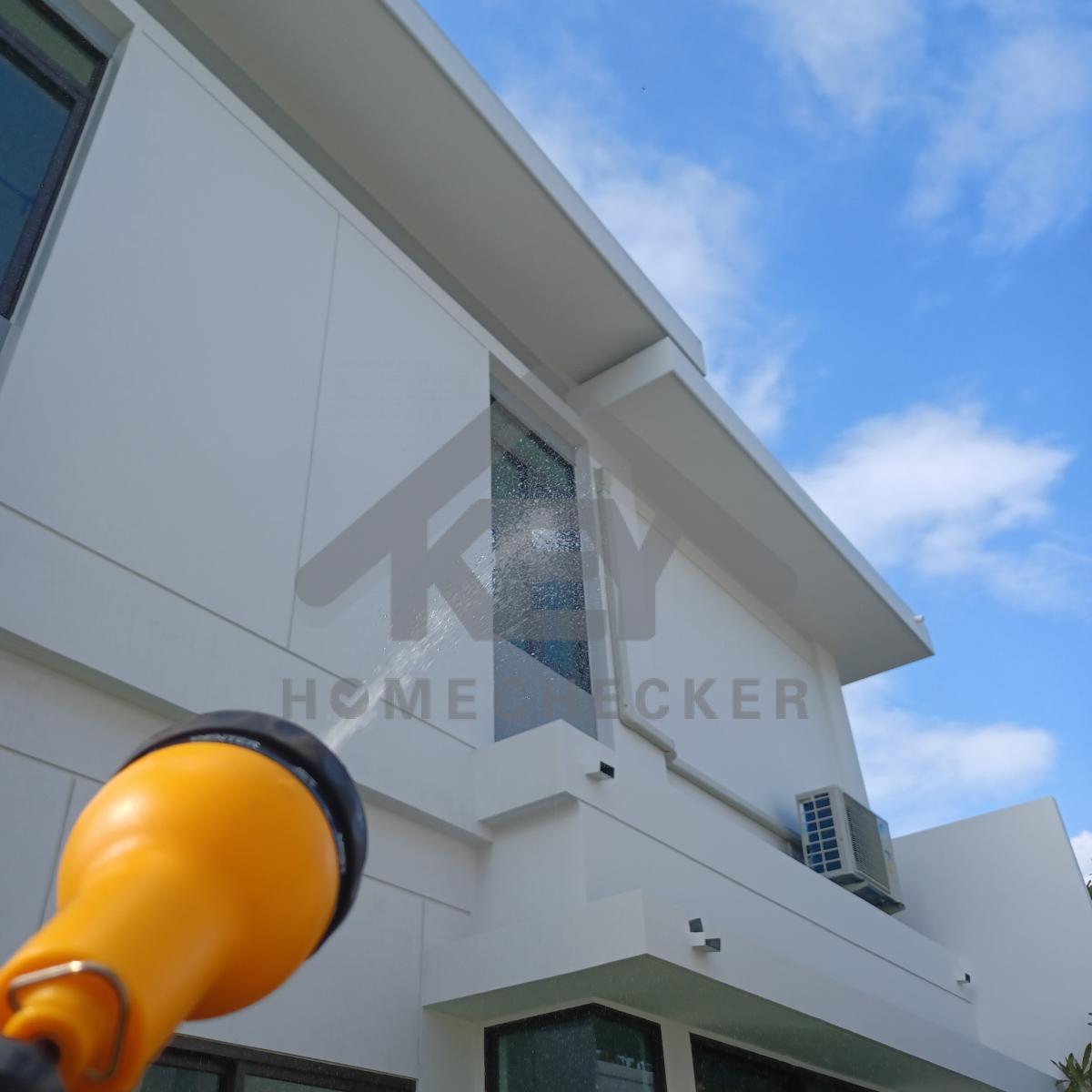 งานเทสน้ำ ประตูหน้าต่าง