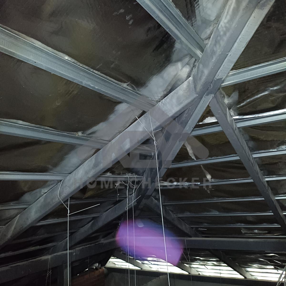 งานตรวจสอบหลังคา