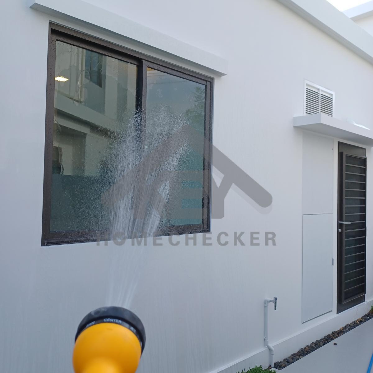 งานเทสน้ำ ประตูหน้าต่าง