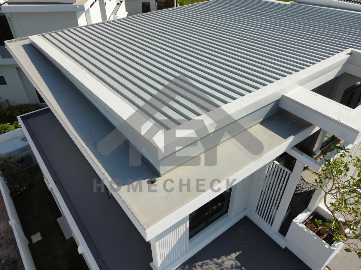 งานตรวจสอบหลังคา