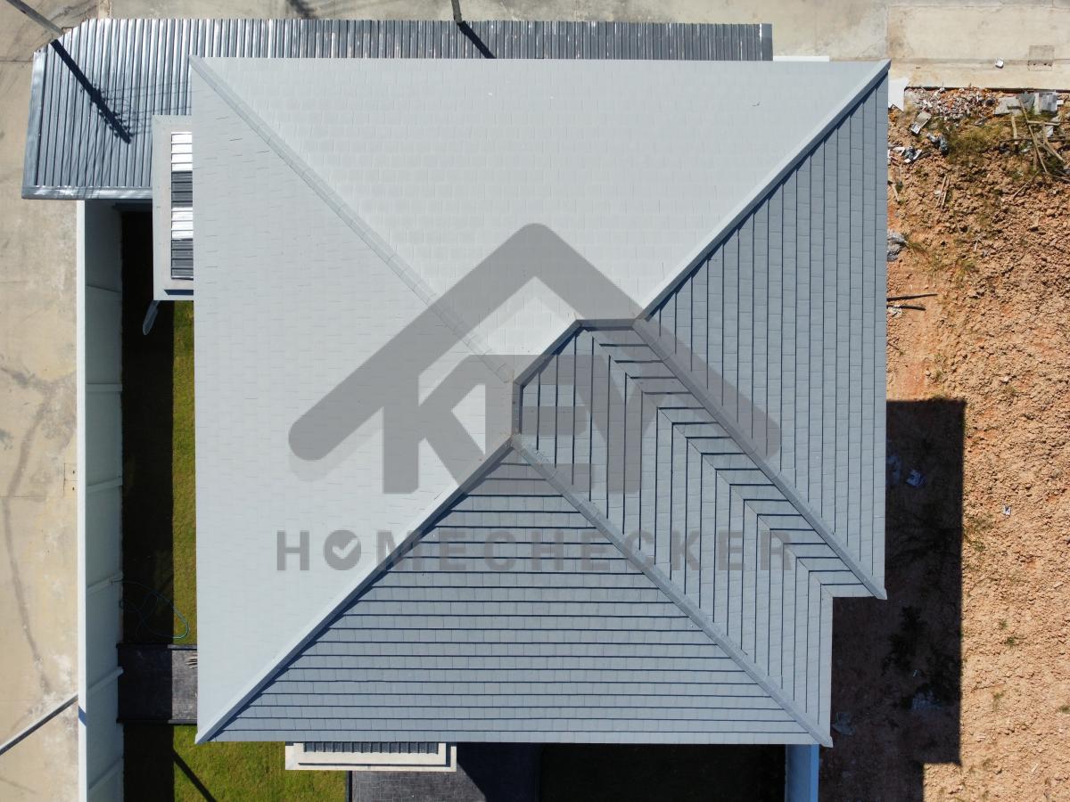 งานตรวจสอบหลังคา