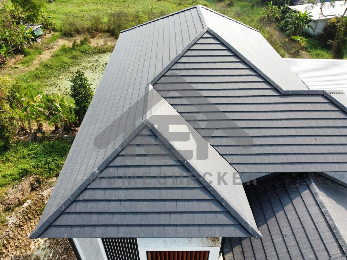 งานตรวจสอบหลังคา