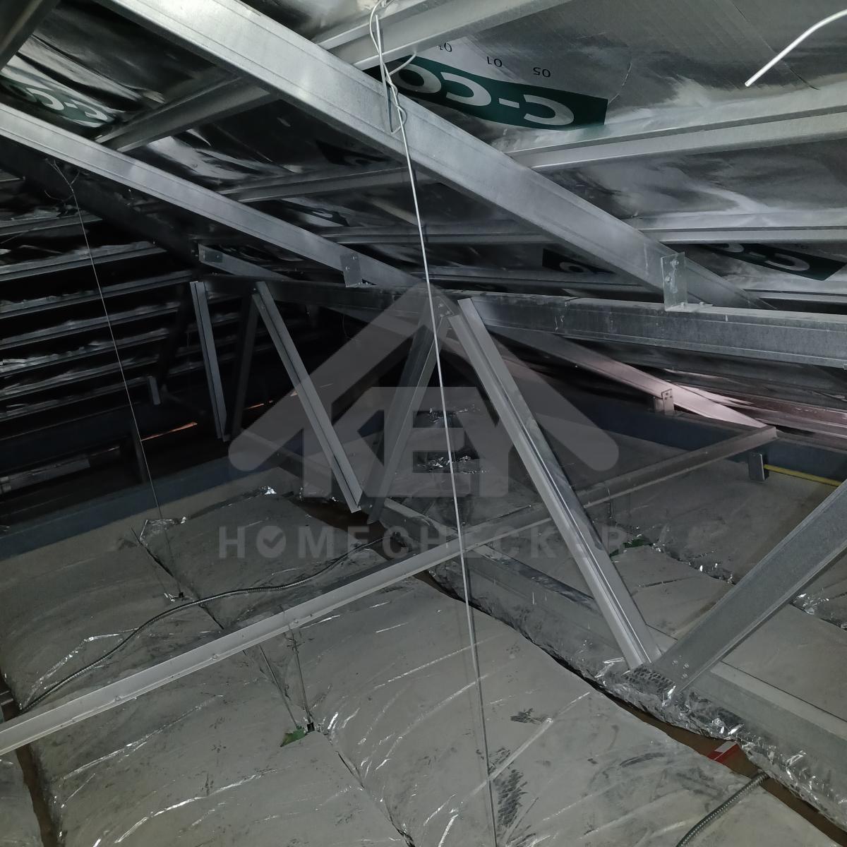 งานตรวจสอบหลังคา