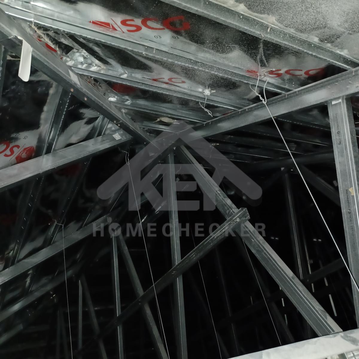 งานตรวจสอบหลังคา