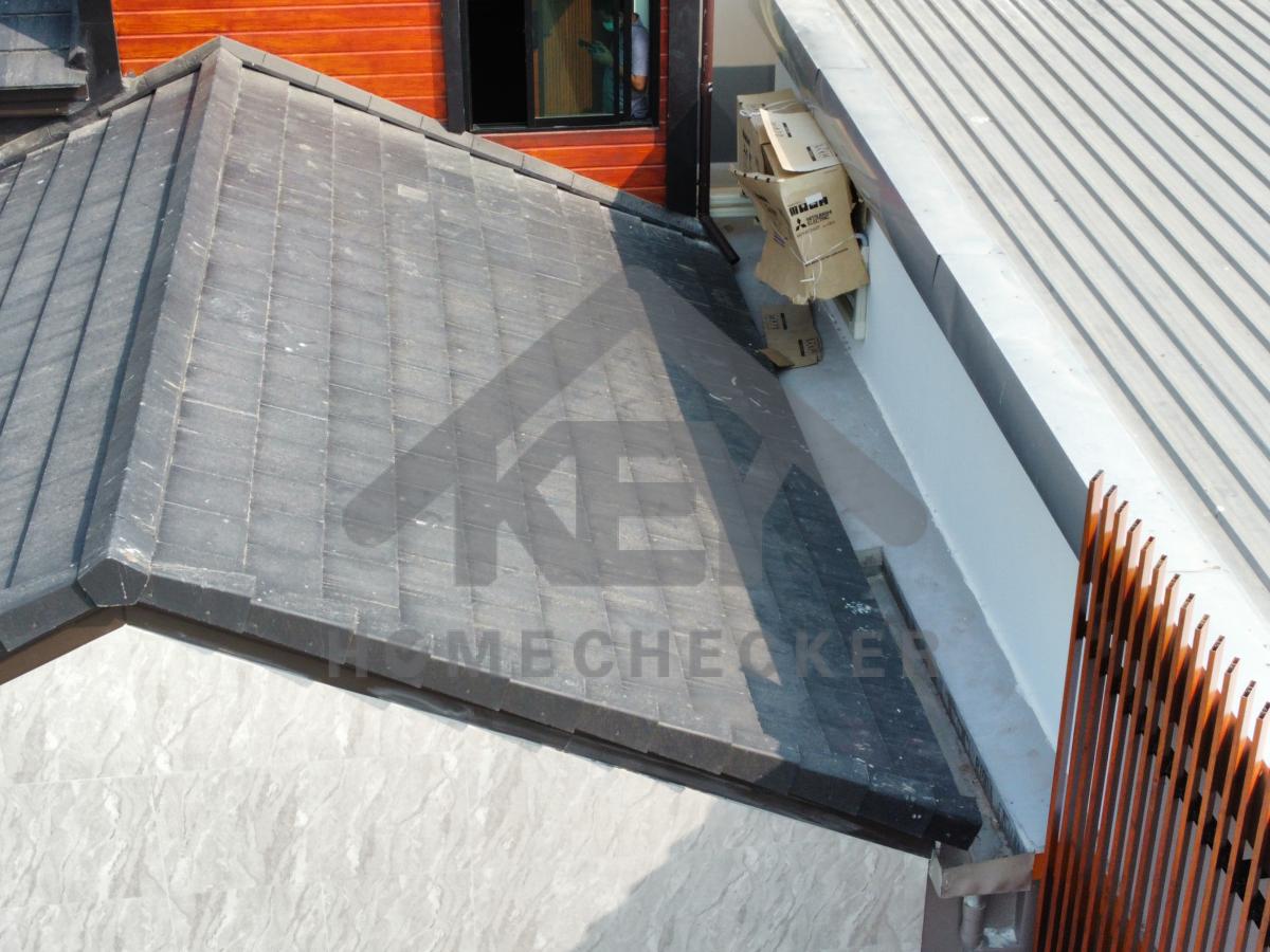 งานตรวจสอบหลังคา