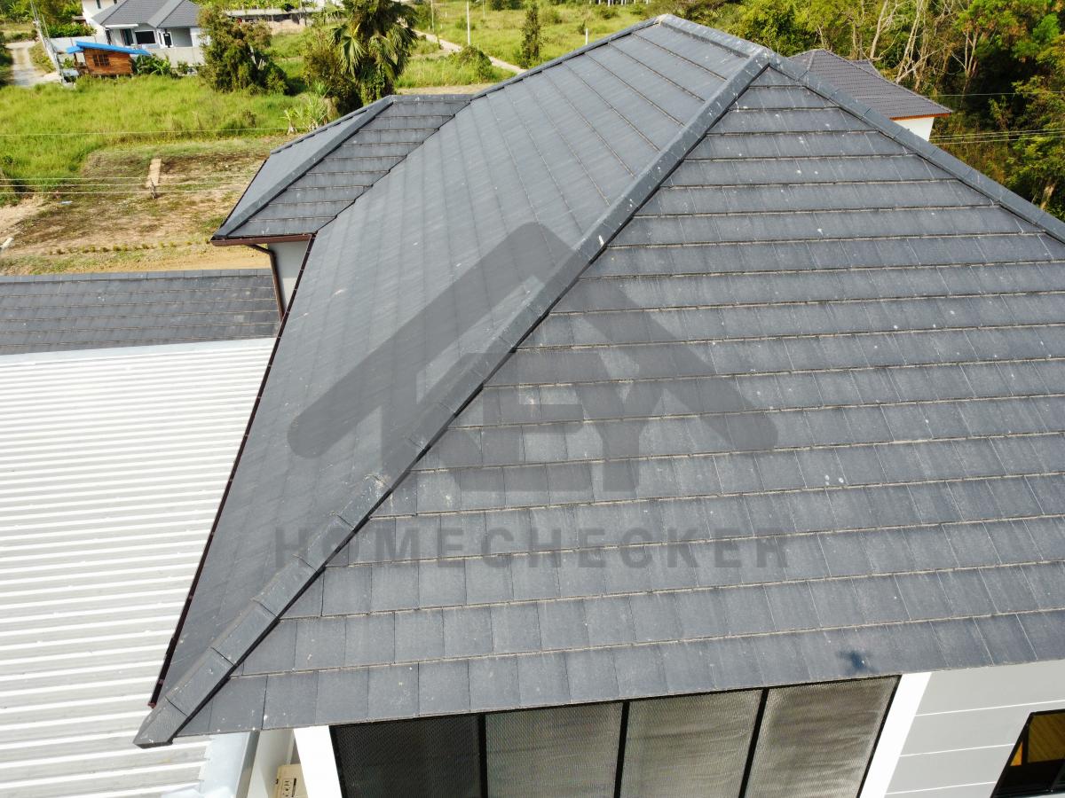 งานตรวจสอบหลังคา