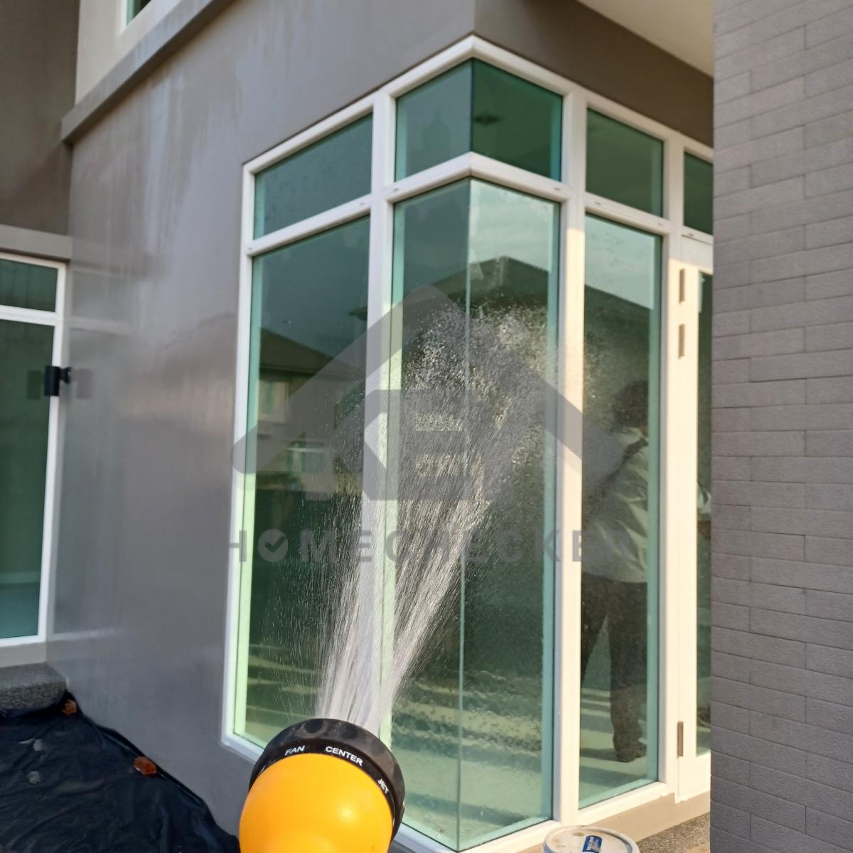 งานเทสน้ำ ประตูหน้าต่าง