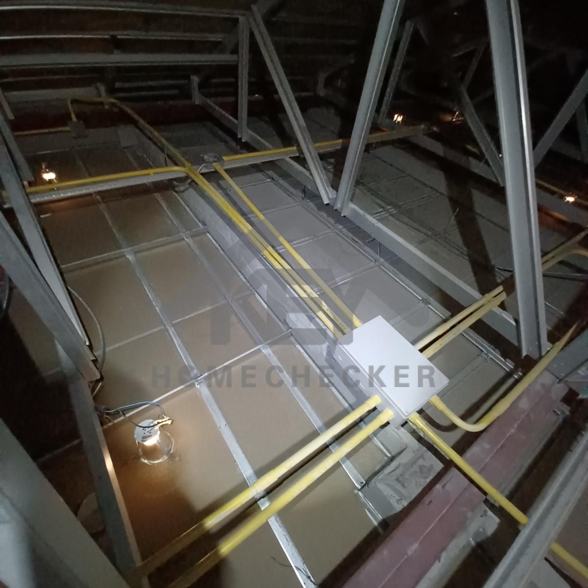 งานตรวจสอบหลังคา