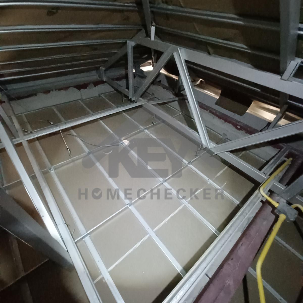 งานตรวจสอบหลังคา