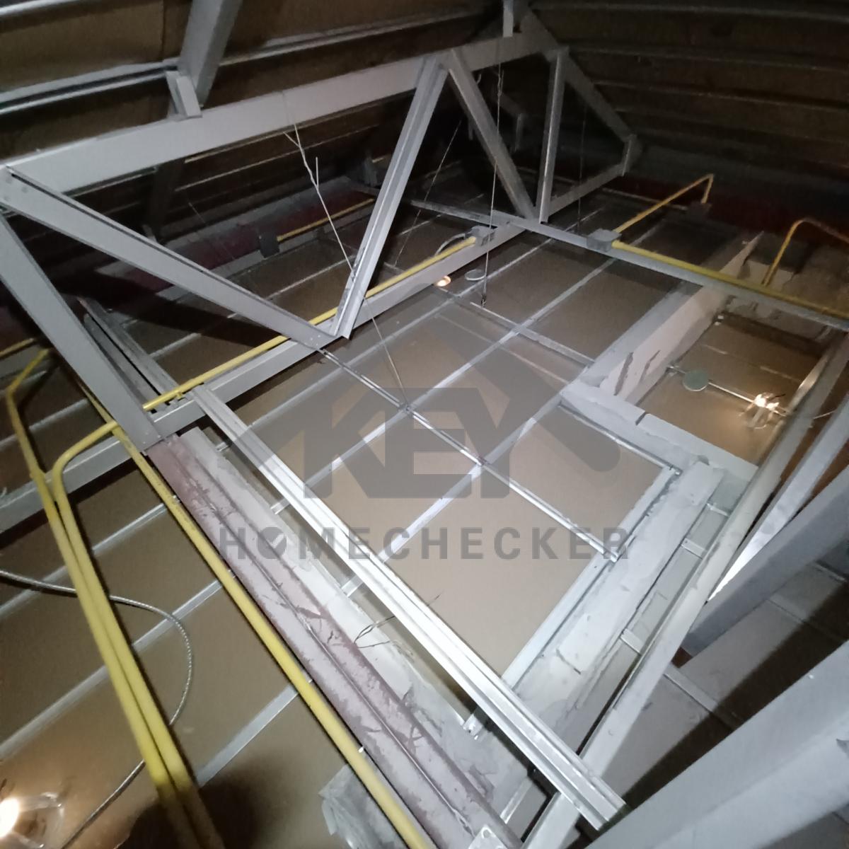 งานตรวจสอบหลังคา