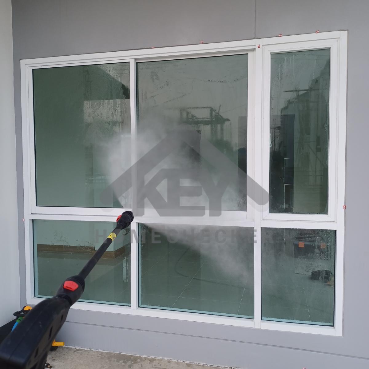 งานเทสน้ำ ประตูหน้าต่าง