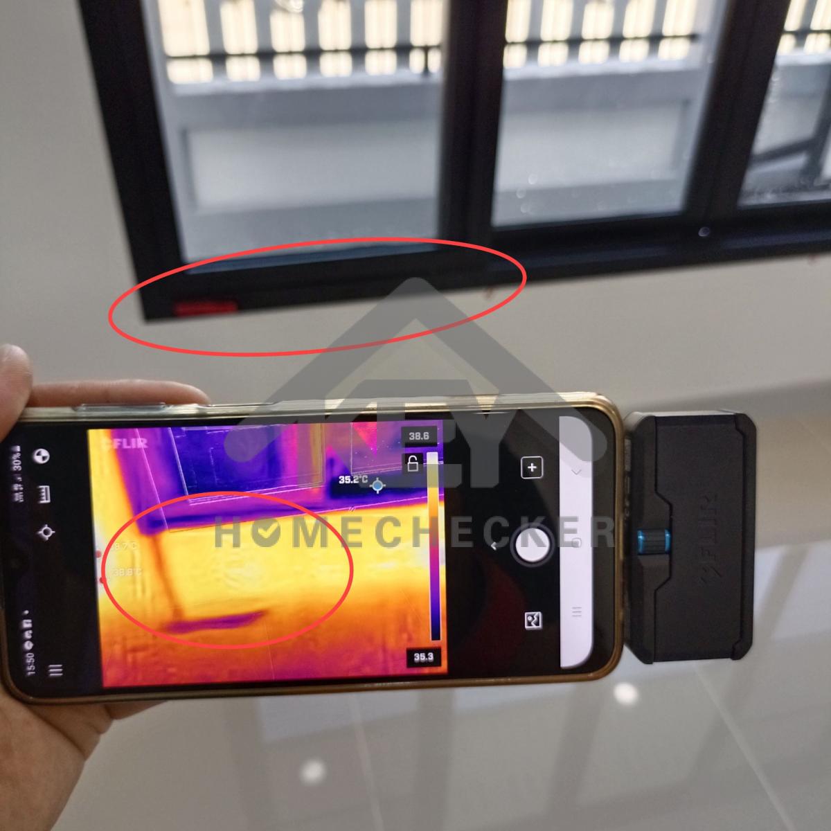 งานเทสน้ำ ประตูหน้าต่าง