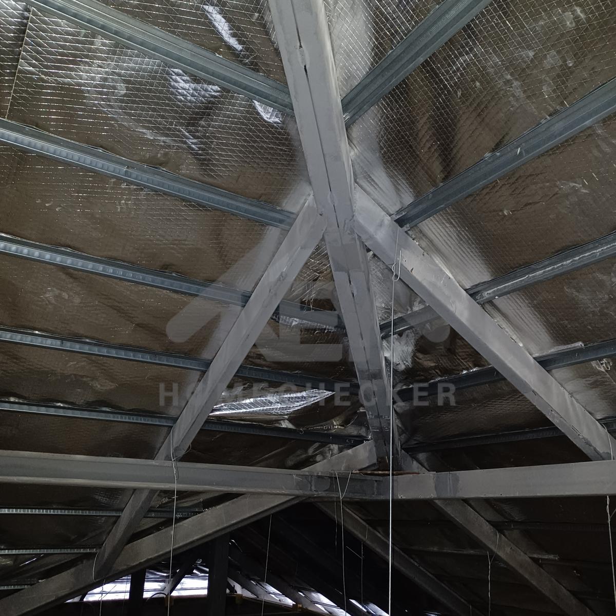 งานตรวจสอบหลังคา