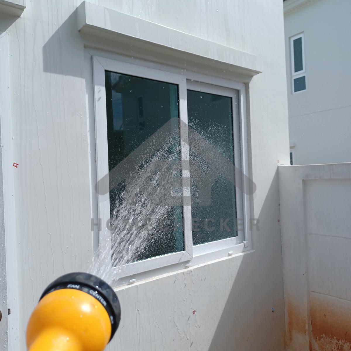 งานเทสน้ำ ประตูหน้าต่าง