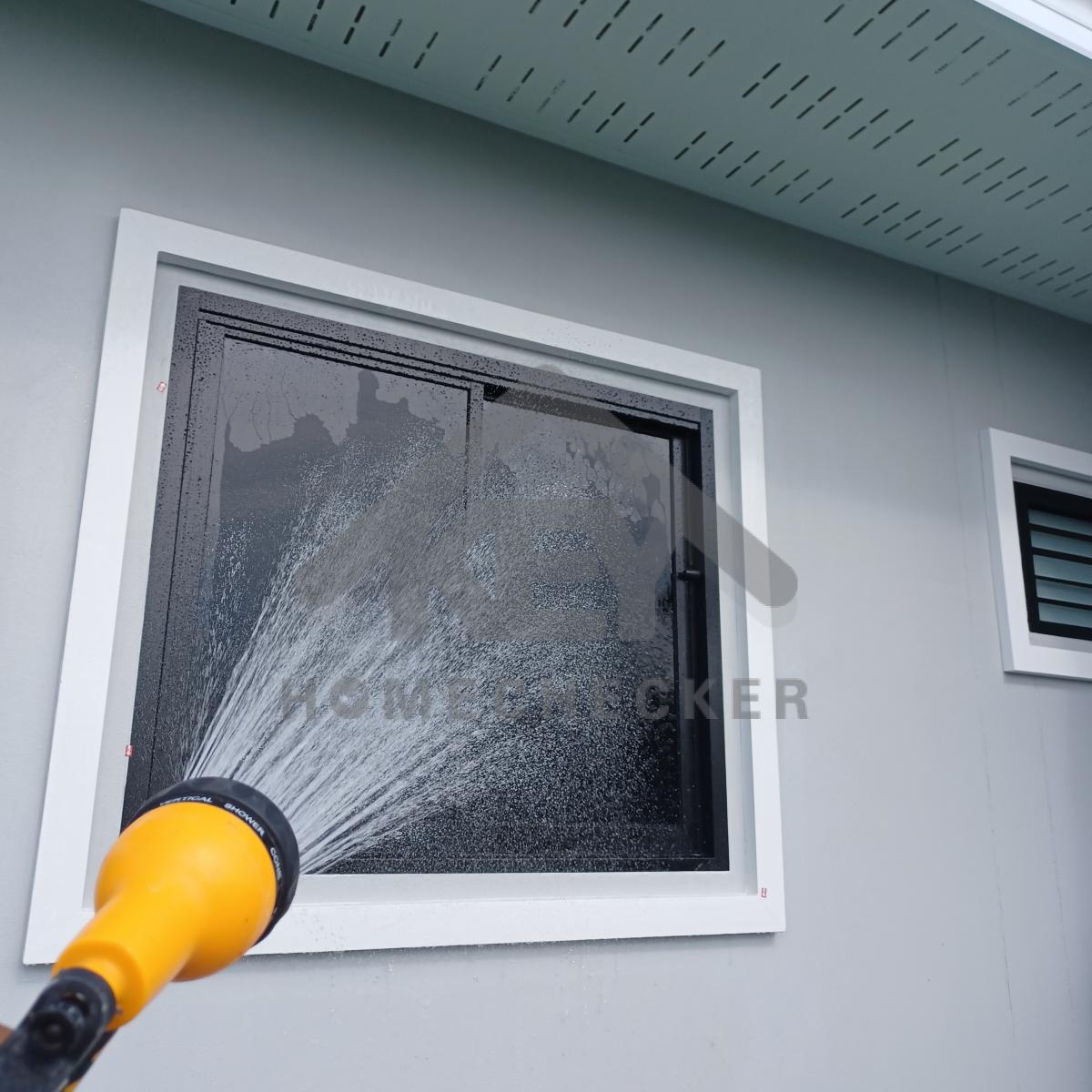 งานเทสน้ำ ประตูหน้าต่าง