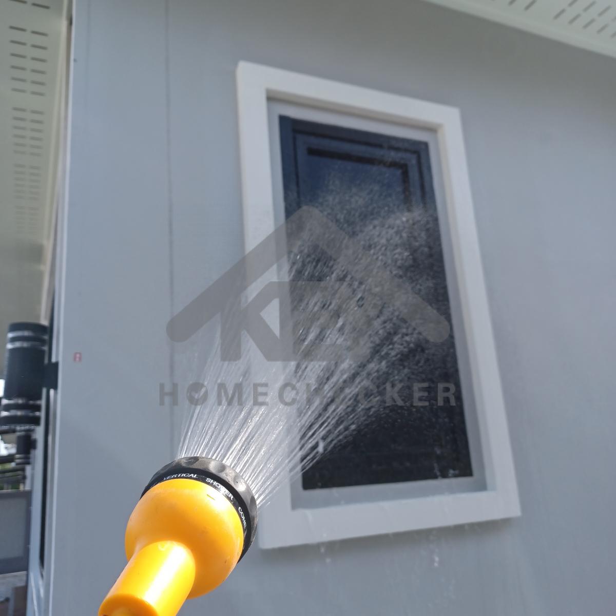 งานเทสน้ำ ประตูหน้าต่าง