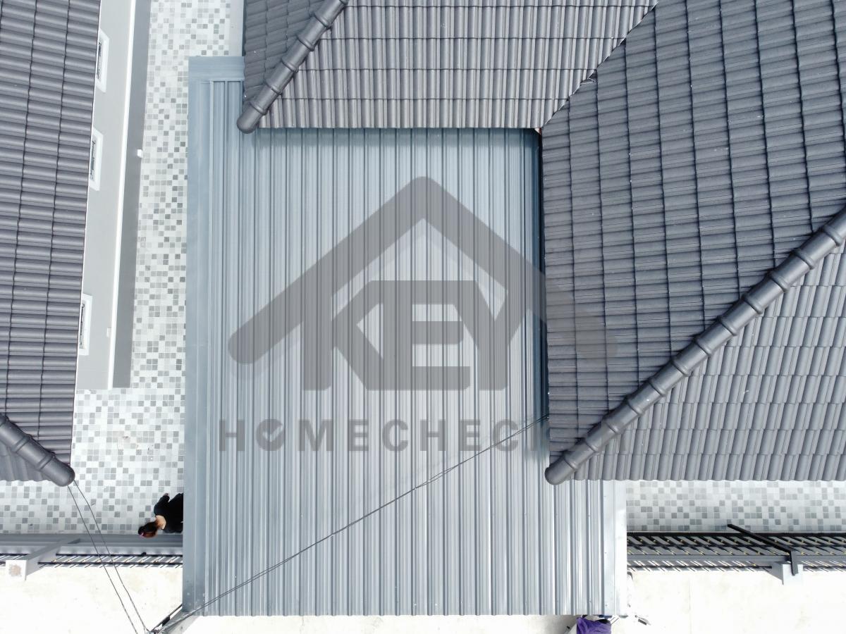 งานตรวจสอบหลังคา