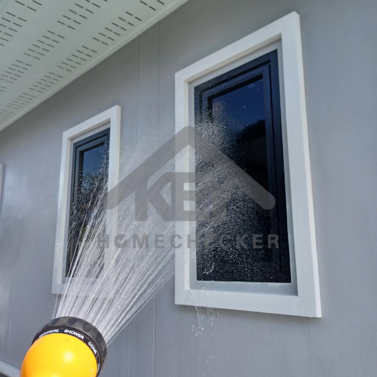 งานเทสน้ำ ประตูหน้าต่าง