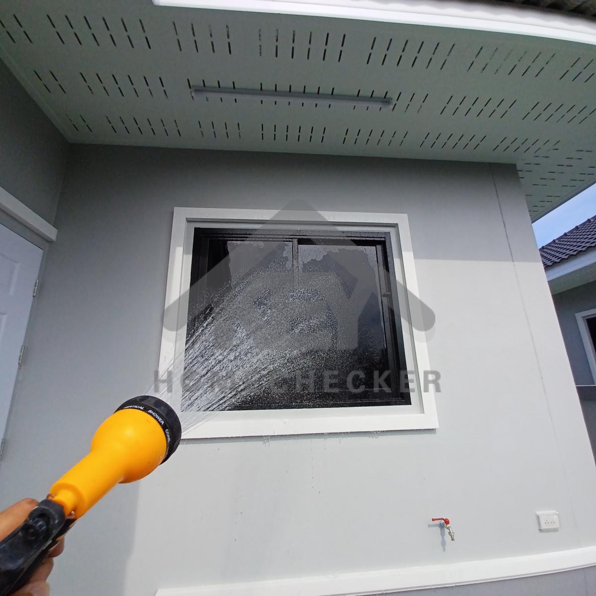 งานเทสน้ำ ประตูหน้าต่าง