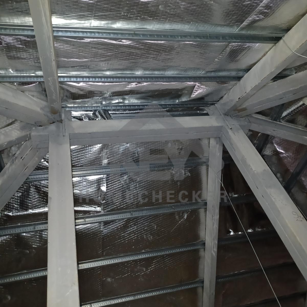 งานตรวจสอบหลังคา