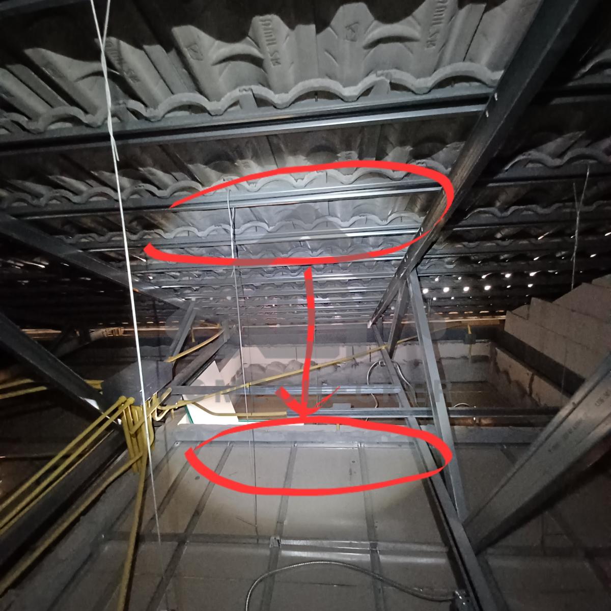 งานตรวจสอบหลังคา