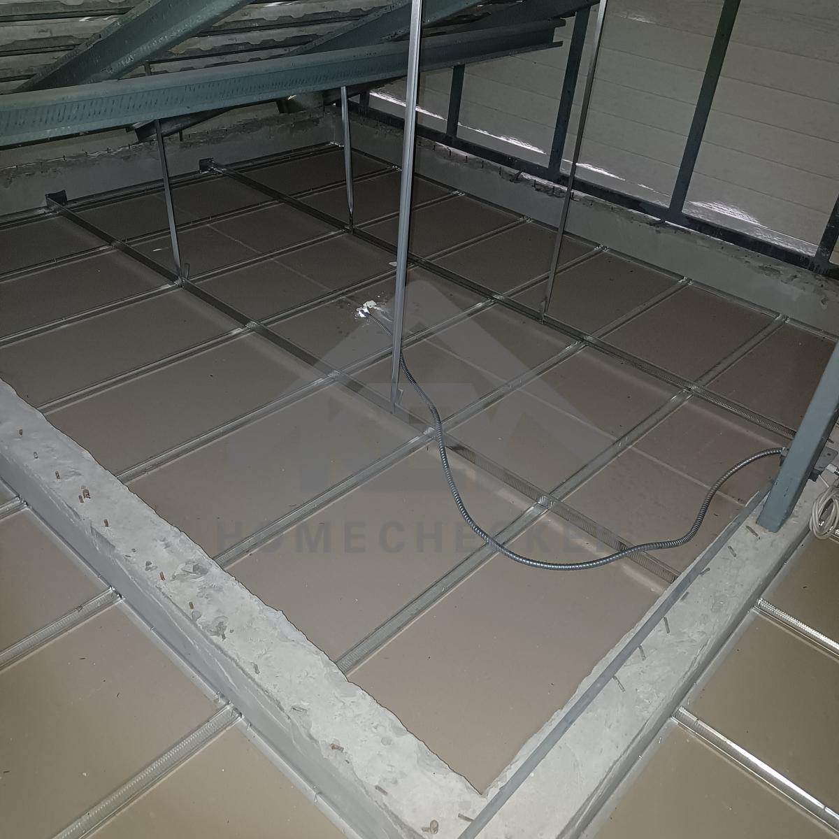 งานตรวจสอบหลังคา