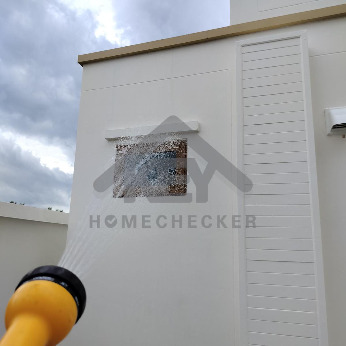 งานเทสน้ำ ประตูหน้าต่าง