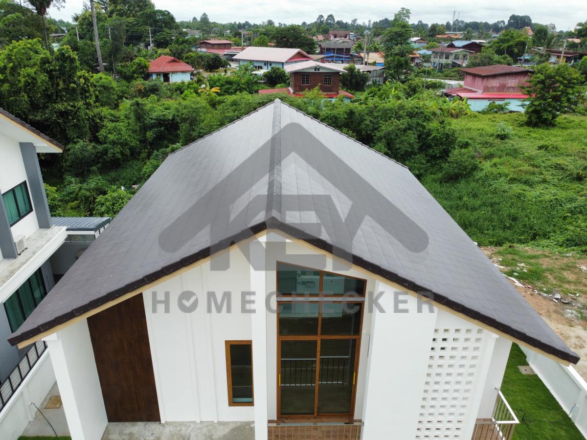 งานตรวจสอบหลังคา