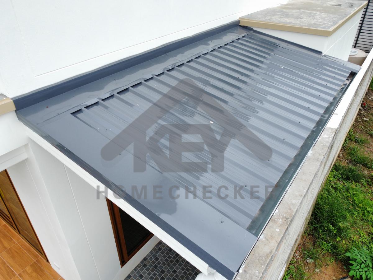 งานตรวจสอบหลังคา