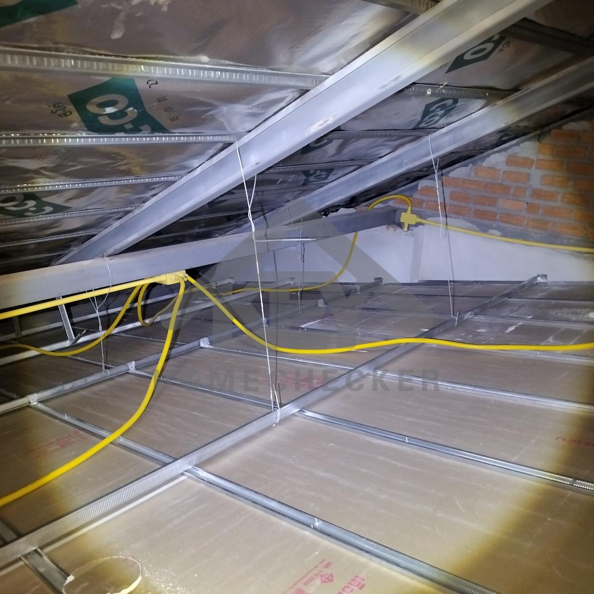 งานตรวจสอบหลังคา