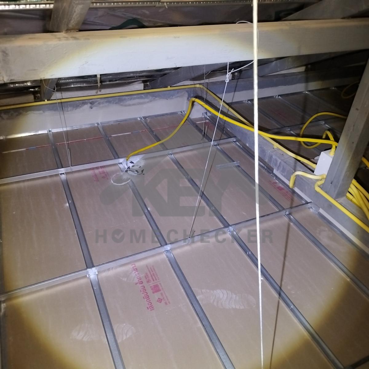 งานตรวจสอบหลังคา