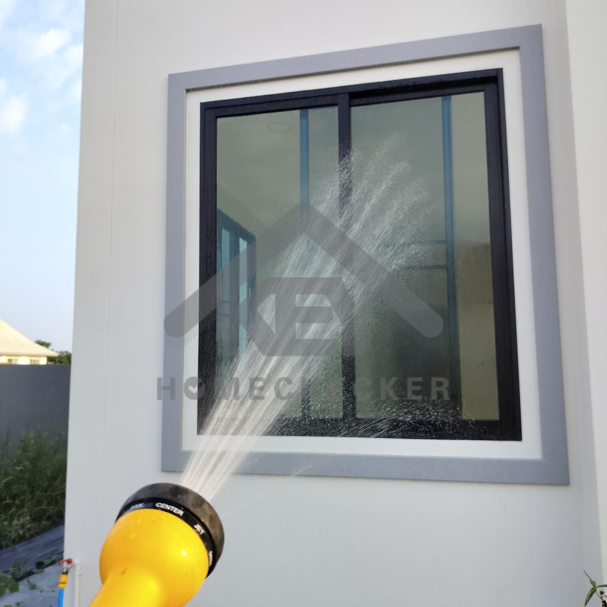 งานเทสน้ำ ประตูหน้าต่าง