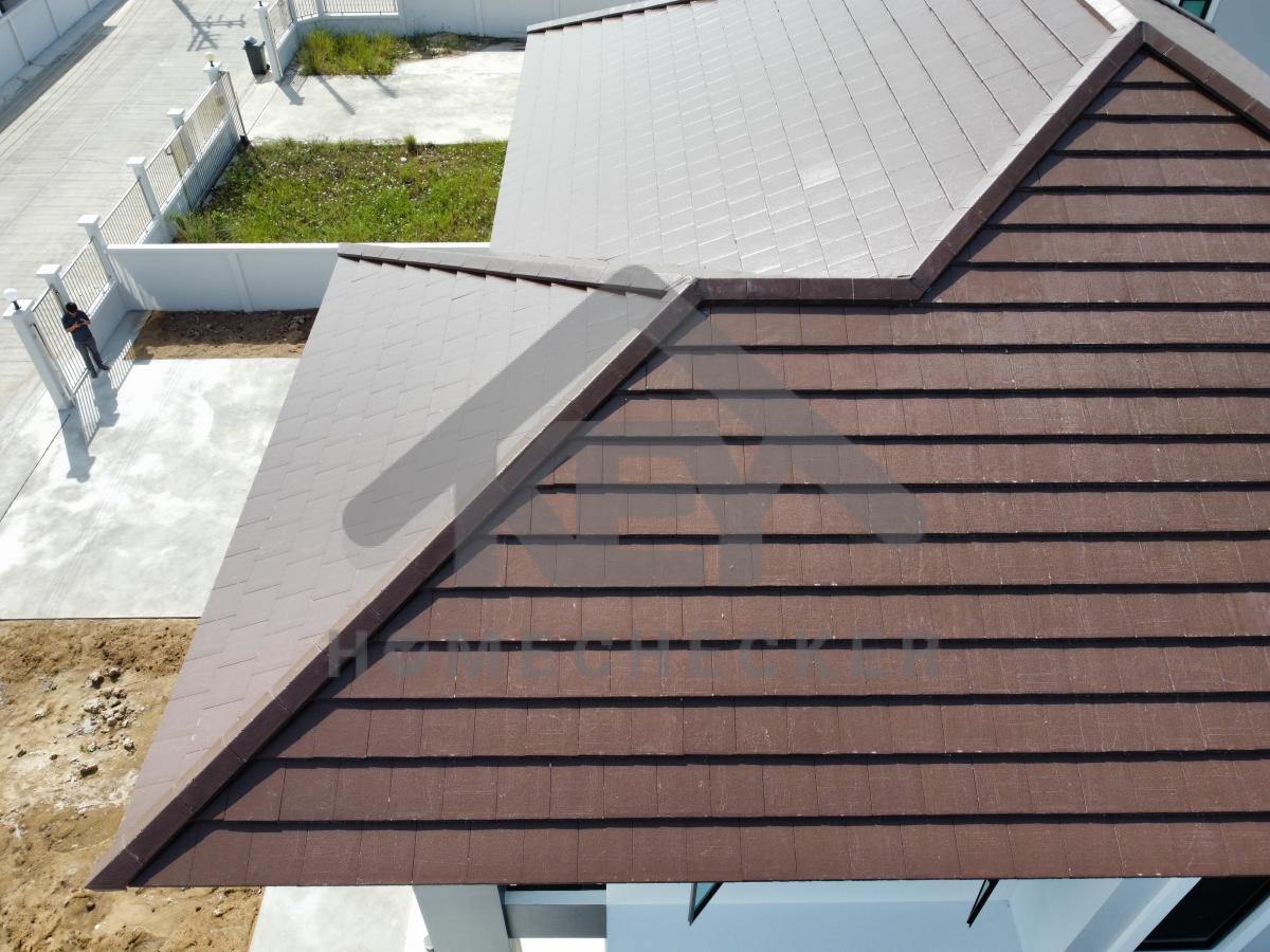 งานตรวจสอบหลังคา