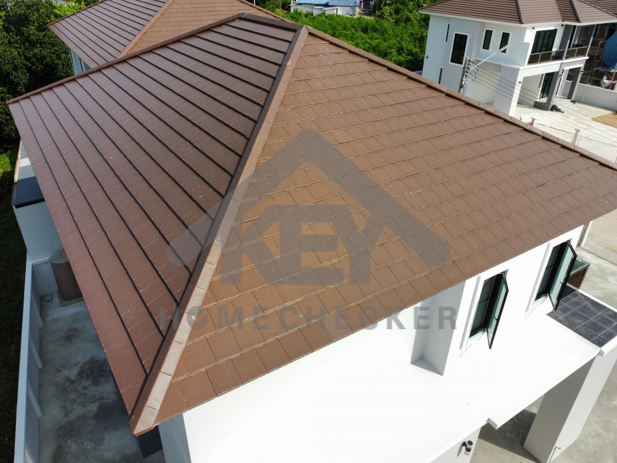 งานตรวจสอบหลังคา