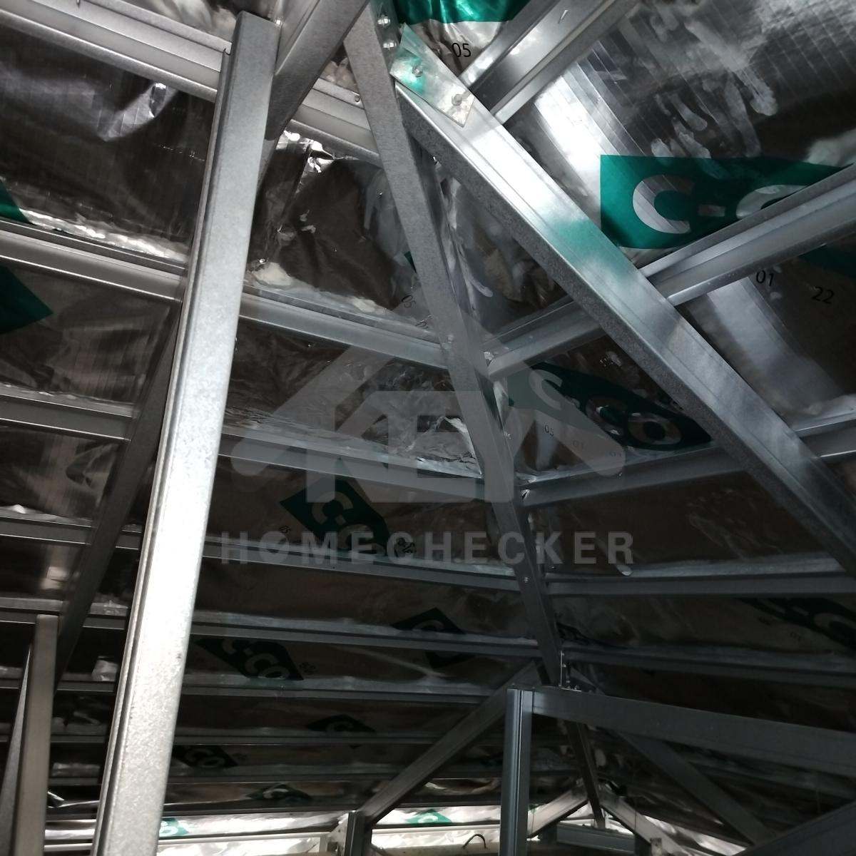 งานตรวจสอบหลังคา