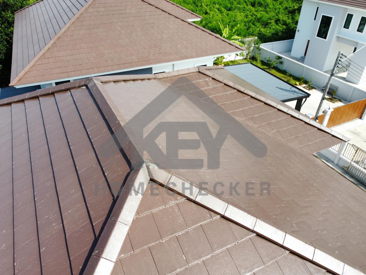 งานตรวจสอบหลังคา