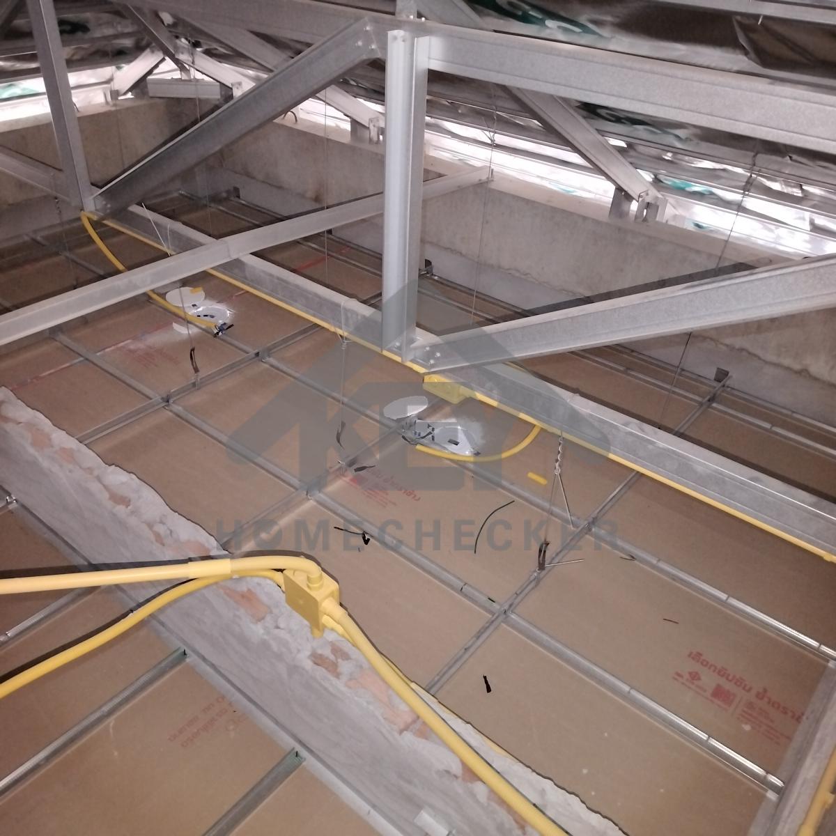 งานตรวจสอบหลังคา