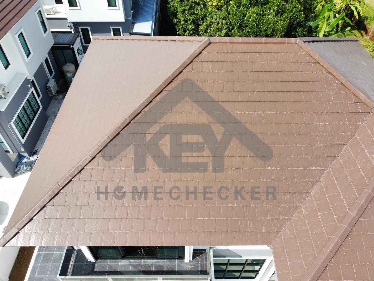 งานตรวจสอบหลังคา