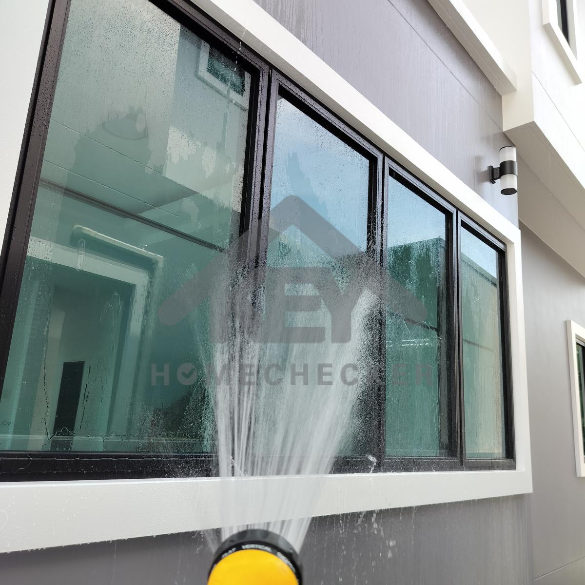 งานเทสน้ำ ประตูหน้าต่าง