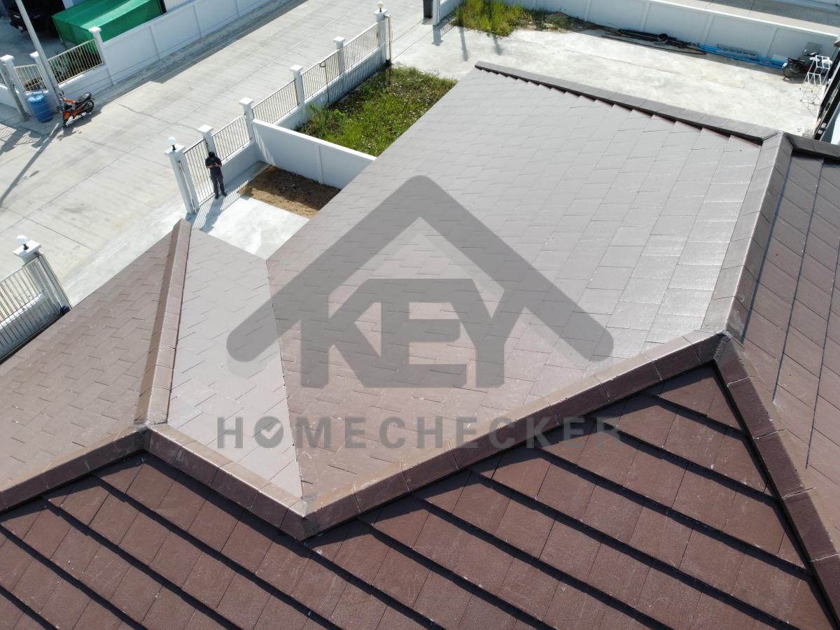 งานตรวจสอบหลังคา